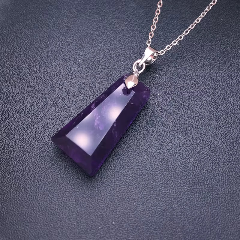 Anhänger Amethyst, Rosenquarz, Silber, Damen - Bild 2