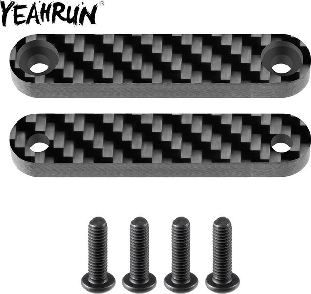 YEAHRUN Carbon Faser Dachreling für ARRMA Infraction BLX 3S 1/8 RC Auto Lkw, Zubehör - Bild 1