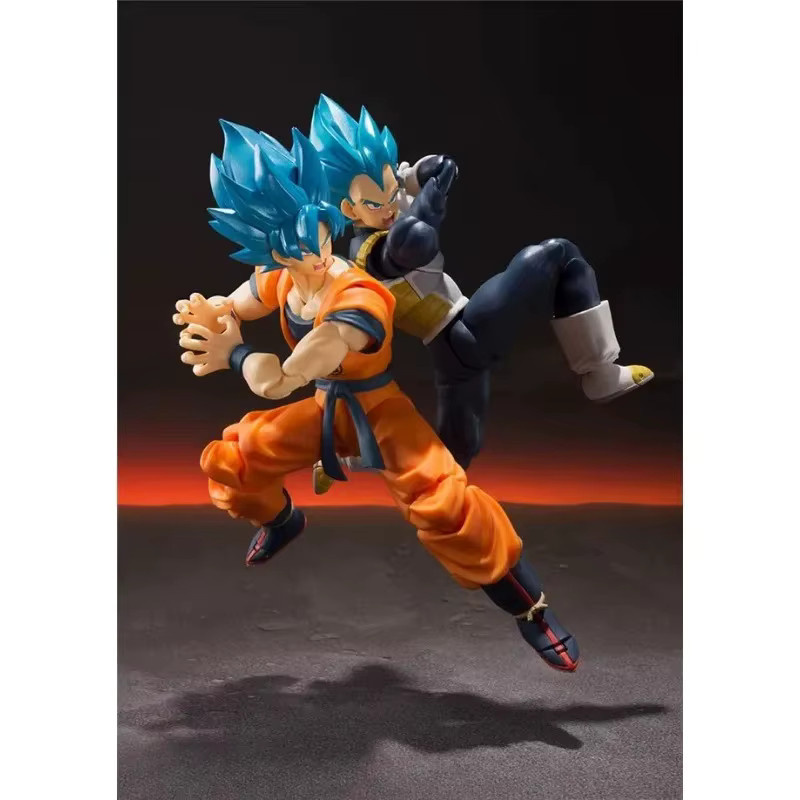 Bandai Dragon Ball, Saiyan Goku Vegeta, Actionfiguren, 16 cm - Bild 2