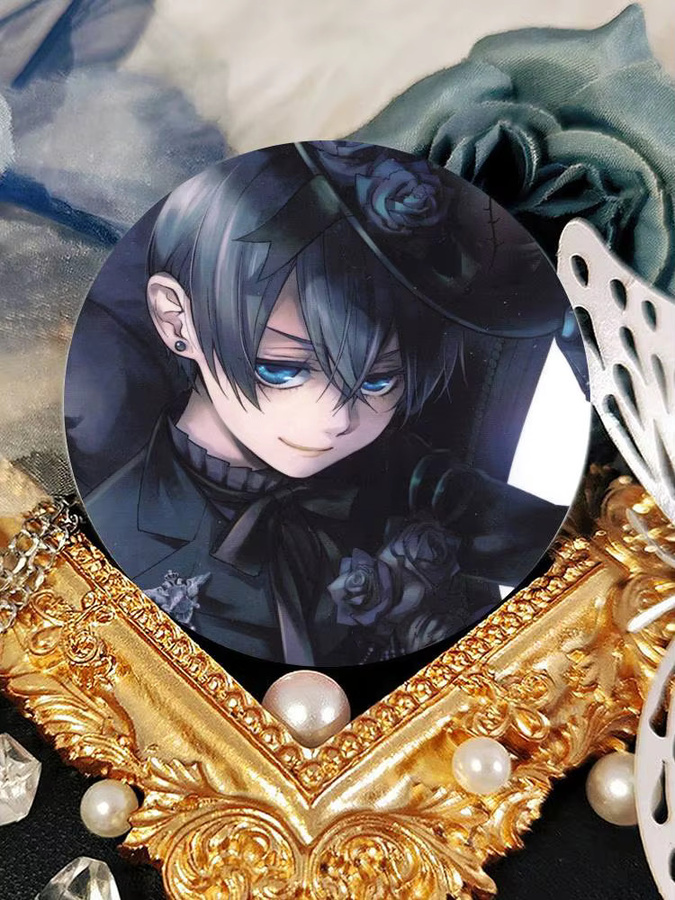 Brosche Ciel Phantomhive Anime-Charaktere, Cosplay-Pin - Bild 5
