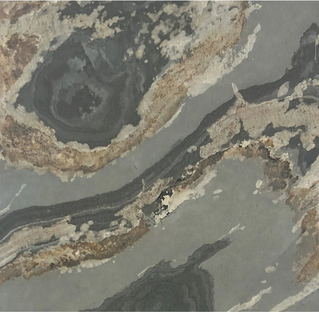 Jangal Wandpaneel Modular Wall Patina Slate Stone Panel in Stein Grau, B/H: 52 x 52 cm - Bild 1