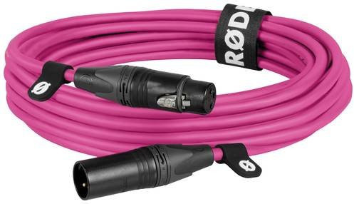 Rode XLR6M-P XLR Verbindungskabel in Pink, 6,0 m - Bild 1