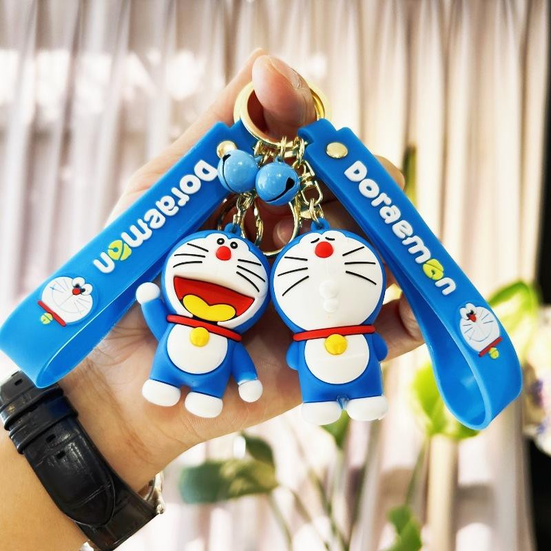 Yiran toy 1 Doraemon Schlüsselanhänger Silikonpuppe Bunt / Mehrfarbig - Bild 1
