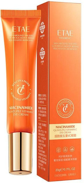 QUEYEA LOVE Augencreme-Essenz mit Niacinamid und Vitamin C, Unisex - Bild 1