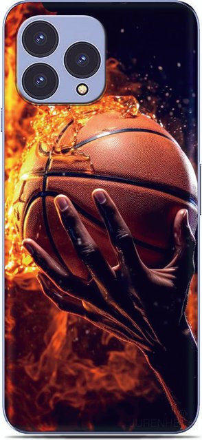 JURENHE Handyhülle mit Basketball Sport Design für Samsung Galaxy A54 5G A55 A56 A25 A26 A16 A36 A57 A37 A06 A07 A17 F17 S26 Plus Ultra Multicolor - Bild 1