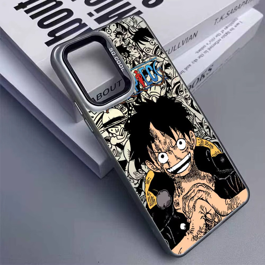 One Piece Luffy Anime Handyhülle für Samsung Galaxy S26 S25 S24 S23 S22 S21 S20 FE Ultra Plus, farbenfrohe Schutzhülle für Android Smartphones - Bild 3