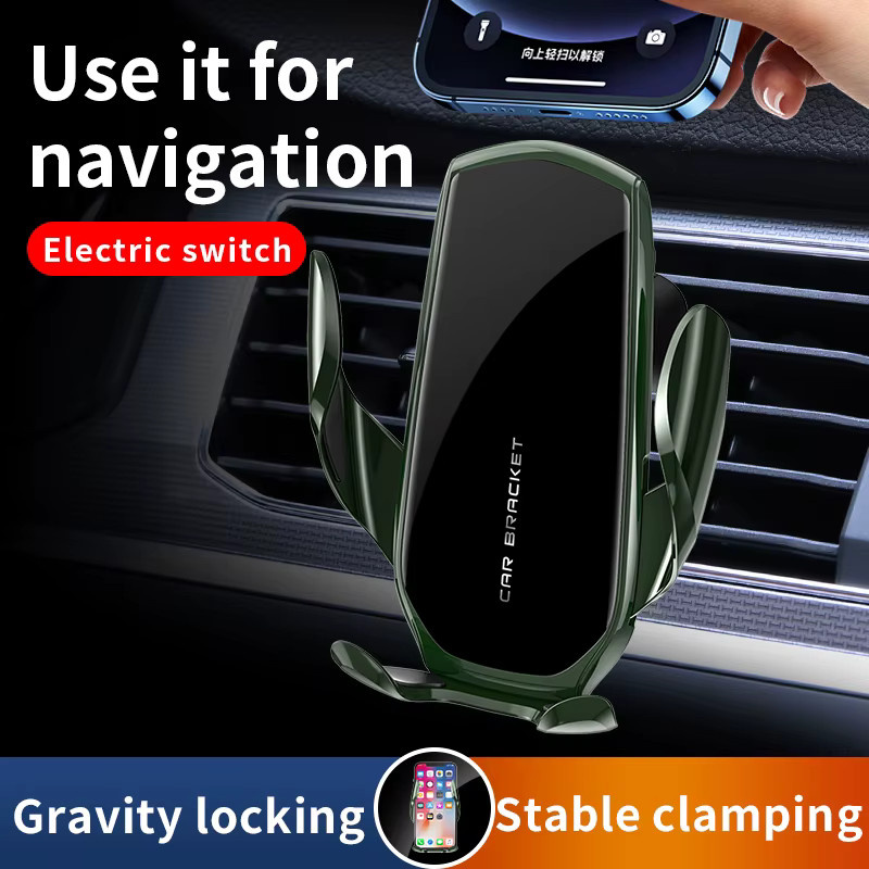 Universal Auto Handyhalterung für die Lüftung mit Air Vent Clip in Schwarz zur Smartphone und GPS Unterstützung - Bild 2