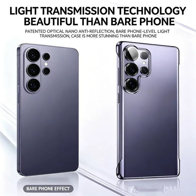 HANNUO Schutzhülle für Samsung Galaxy S26 Ultra, transparente und stoßfeste Hülle in Klar - Bild 1