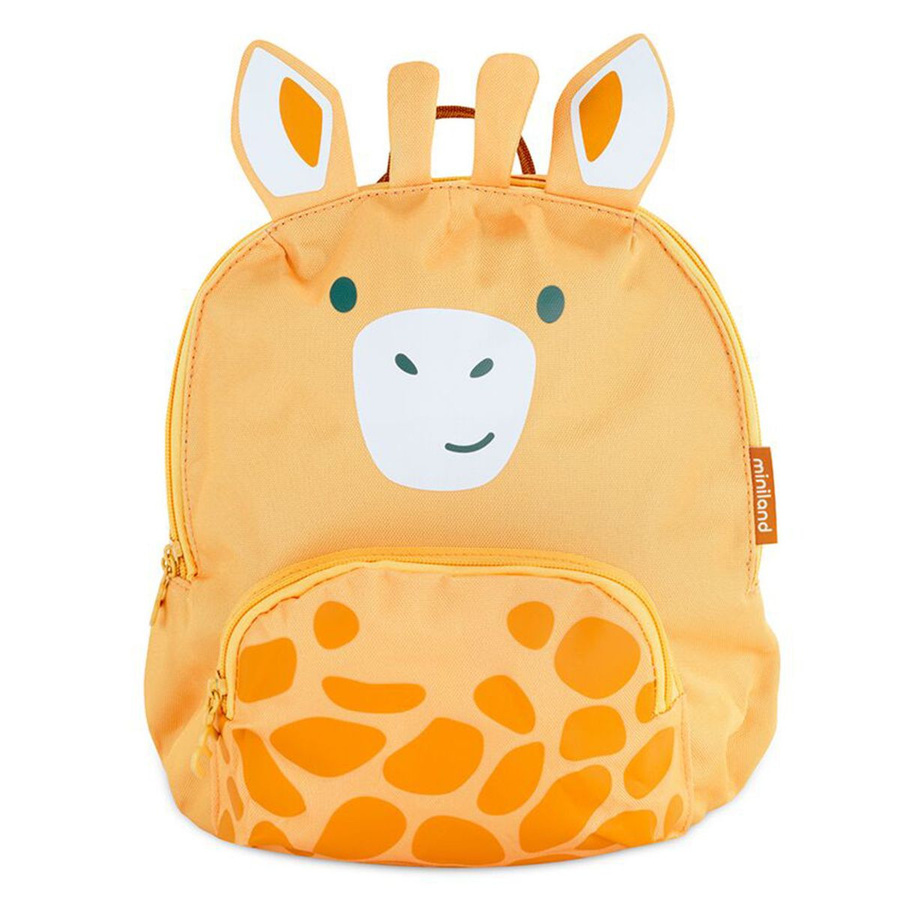 Miniland Thermybagpack Rucksack mit großem Isolierfach Jungle Multicolor/Gelb - Bild 1