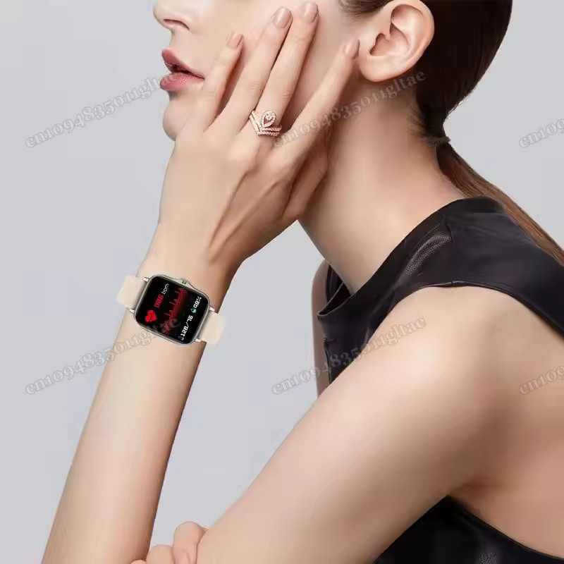 Ola Esporte Smartwatch HT30 in Pink mit 1,44 Zoll Farbbildschirm, Bluetooth-Anruf und Blutsauerstoff- sowie Blutdruckmessung für Android-Telefone - Bild 4