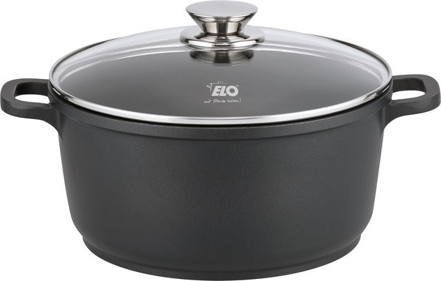ELO Alucast Kochtopf Schwarz Durchmesser: 24 cm - Bild 1