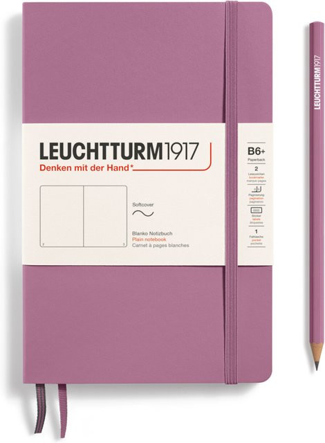 LEUCHTTURM1917 Notizbuch B6 Softcover blanko in Dusty Rose - Bild 1