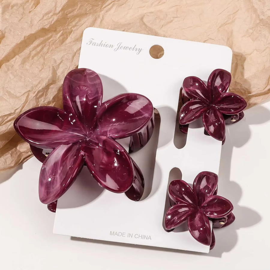 Haar-Accessoire Blume Clip, 3-teiliger Satz, Damen - Bild 1