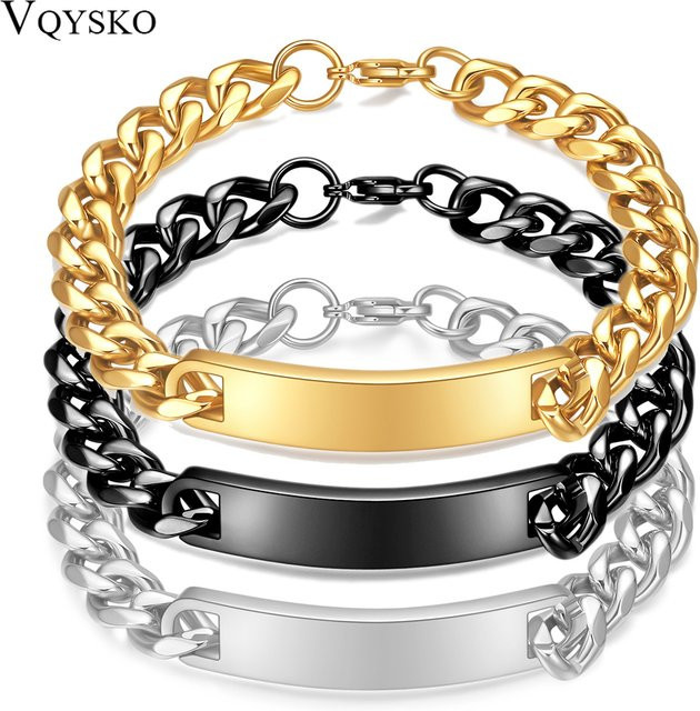 VQYSKO Armband, Edelstahl, Herren - Bild 1