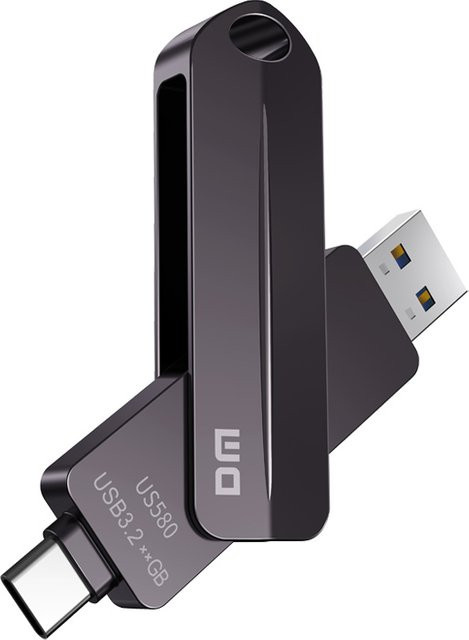 DM US580 USB-C High-Speed Solid State Flash-Laufwerk mit bis zu 530 MB/s Übertragungsgeschwindigkeit - Bild 1