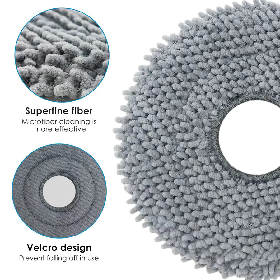 Roborock Wischpads in Grau für Q Revo Master, Q Revo S, Q Revo Pro, Q Revo Maxv und Q Revo Curv Zubehör Ersatzteile - Bild 2