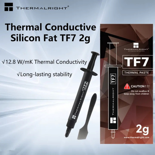 Thermalright TF7 Wärmeleitpaste Ultra-Performance mit 12,8 W/mk, 2 g - Bild 1
