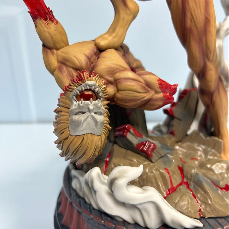 Yiran toy 1 Eren Jäger Attack On Titan Figur PVC Statue 29cm - Bild 2