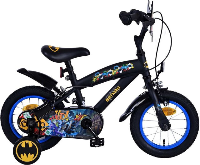 VOLARE Batman Kinderfahrrad, 12 Zoll, ohne Rücktrittbremse - Bild 1