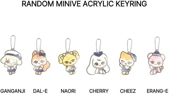 IVE Minive Acrylic Keyring - Bild 1
