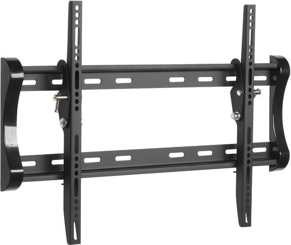 Vivanco TV Wandhalterung schwarz, neigbar für Bildschirme bis 65 Zoll, VESA 200 x 200 mm, max. 50 kg - Bild 1