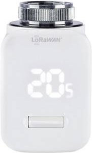 Eurotronic Stella R LoRaWAN Funk-Heizkörperthermostat elektronisch in Weiß - Bild 1