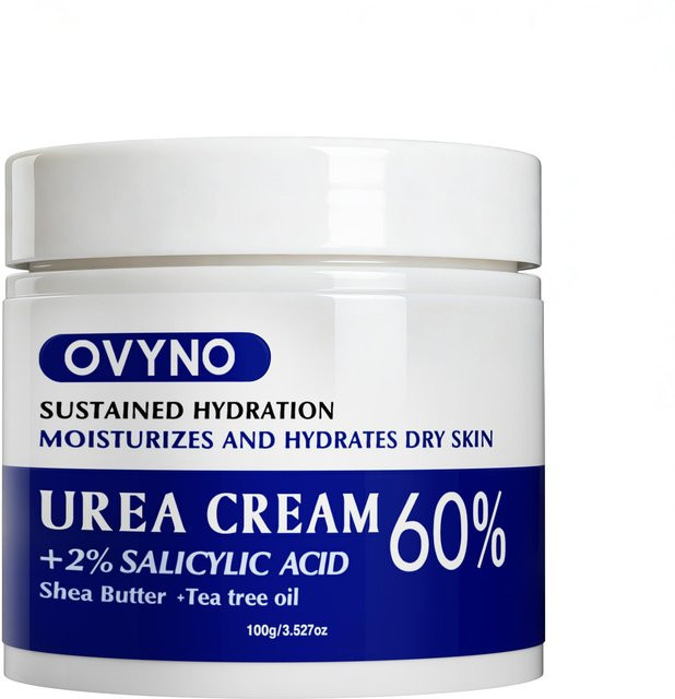 AUOSBNK Harnstoffcreme, 100g, für Hände und Füße, mit Hyaluronsäure, Salicylsäure, Aloe Vera - Bild 1