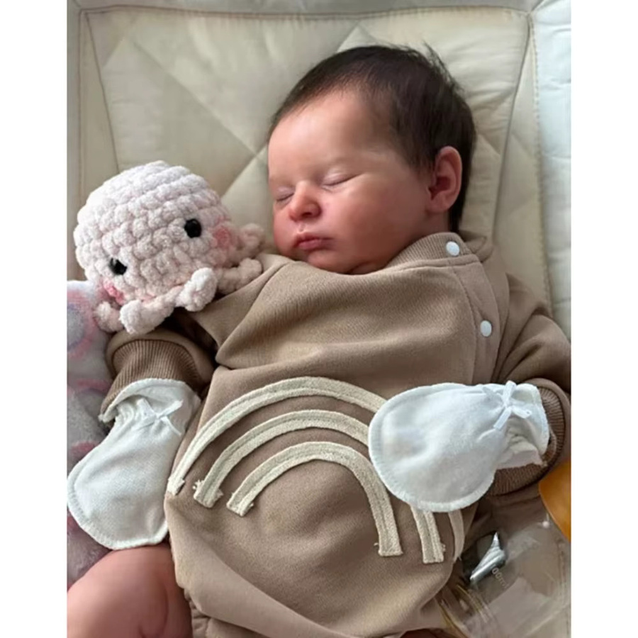 Mu Diegoas Bebes Reborn-Puppen Laura, 19-Zoll, Bunt / Mehrfarbig - Bild 2