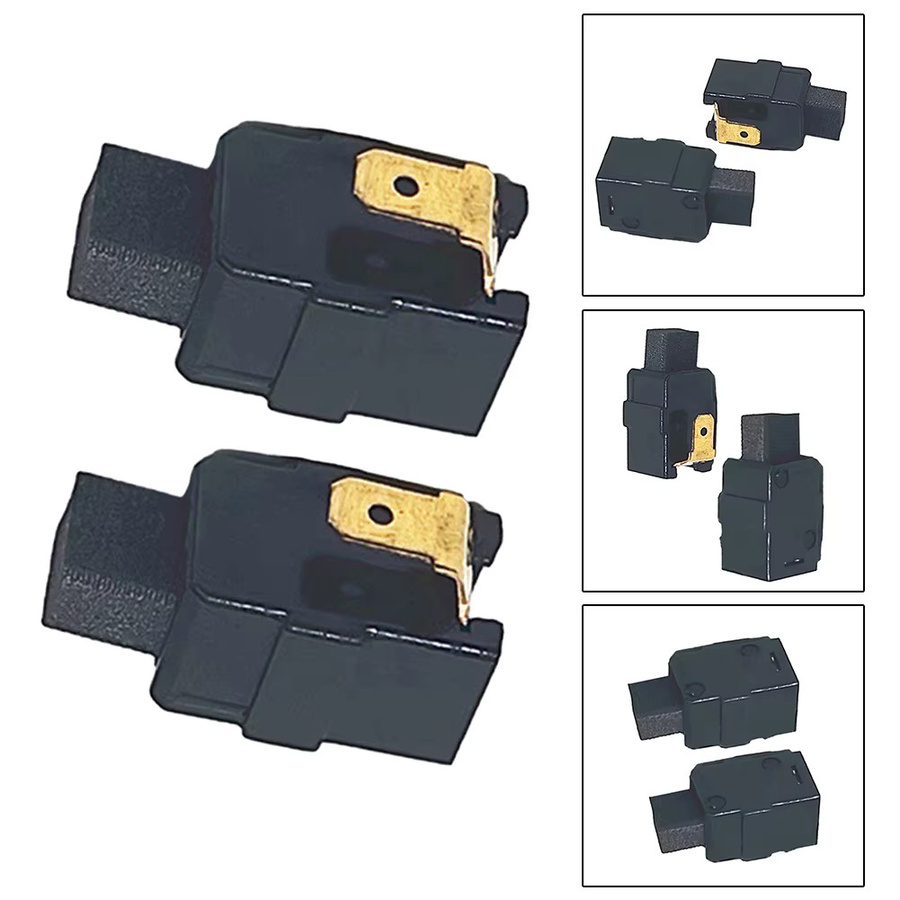 VIBRATITE Kohlebürstenhalter Set, 2 Stück, Schwarz, kompatibel mit HP1030, 6402, HP1300S, HP1030, HR2400, HR2400K und 6905H - Bild 2