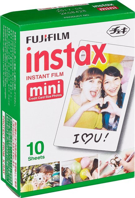 Fujifilm Instax Mini Sofortbild-Film, 10er Pack, Multicolor - Bild 1