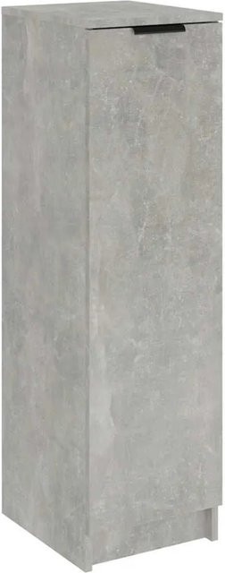 vidaXL Schuhschrank aus Holzwerkstoff in Betongrau, B/T/H: 30 x 35 x 100 cm - Bild 1