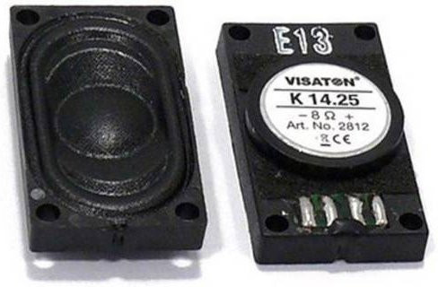 Visaton K 14.25 Kleinlautsprecher 8 Ohm 1W Schwarz mit Kunststoff-Membran - Bild 1