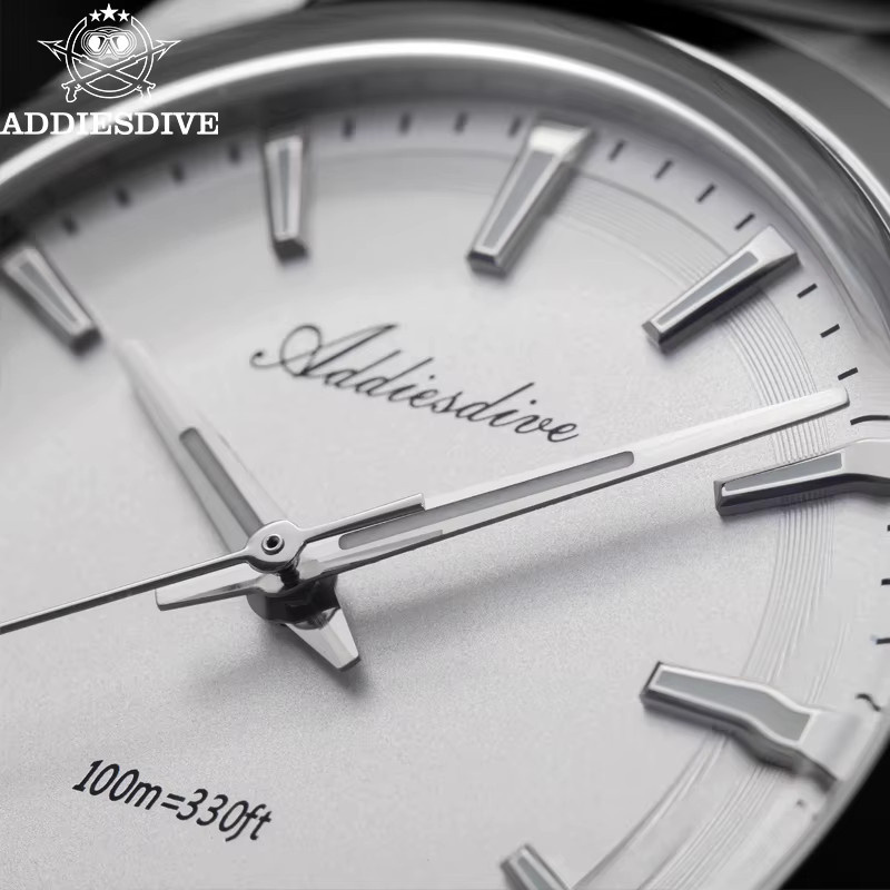 ADDIESDIVE Armbanduhr Edelstahl, Quarz, Blau, Herren - Bild 6