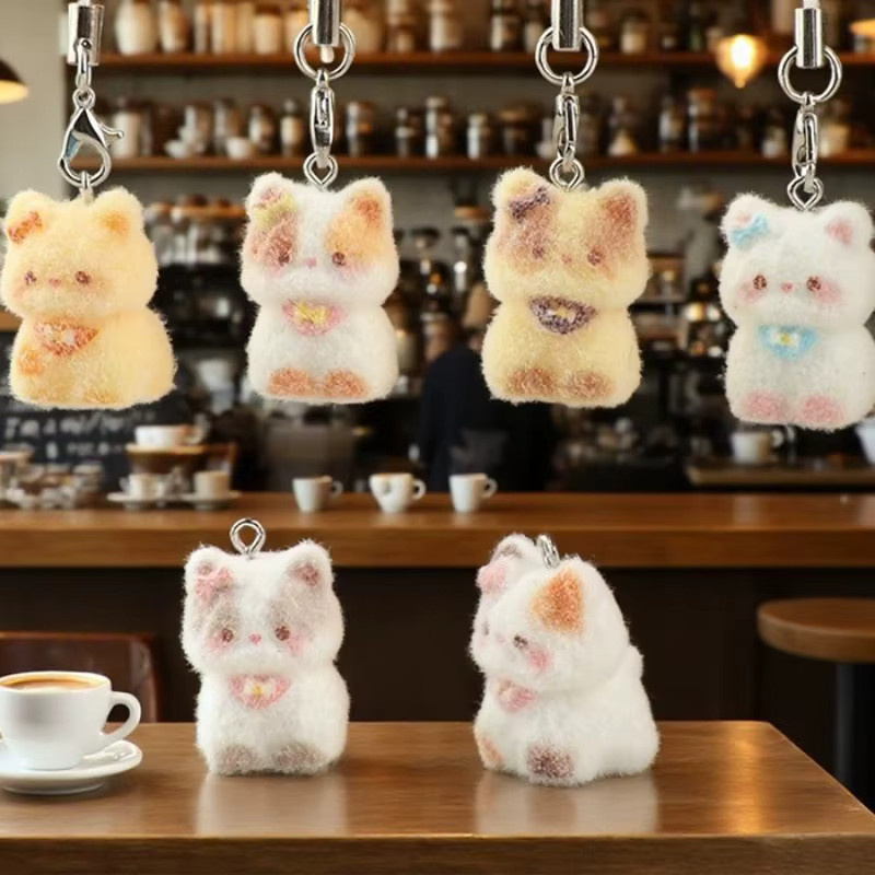 MOONBIFFY Schlüsselanhänger, Tierfigur-Anhänger, Bunt, Damen und Mädchen - Bild 5