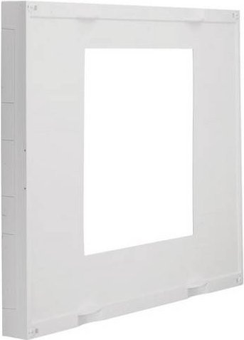 Hager US32D1 Berührungsschutzabdeckung in Weiß für NH3-Trenner auf Montageplatte, Breite: 45 cm, Höhe: 50 cm, Tiefe: 5 cm - Bild 1
