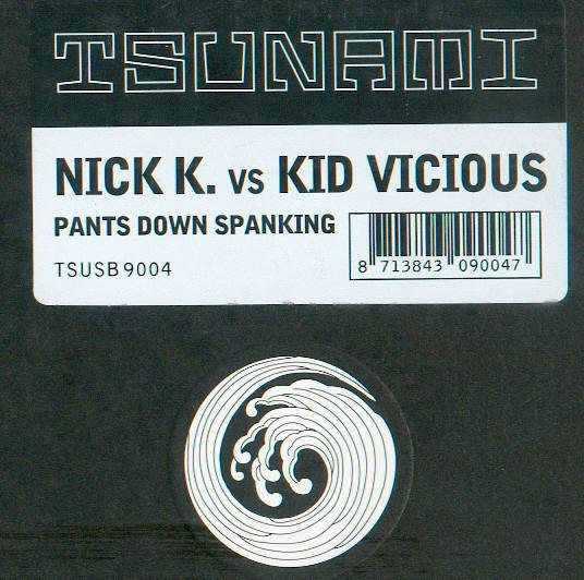 Nick K & Kid Vicious - Pants Down Spanking, 12-Zoll Vinyl LP, Tsunami Special Blend, 2001, White/Multicolour - Bild 1