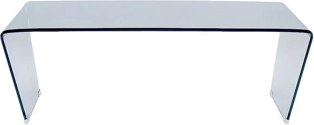 Couchtisch Suzana von Vente-unique in Transparent mit Sicherheitsglas, B/T/H: 120 x 60 x 40 cm - Bild 1