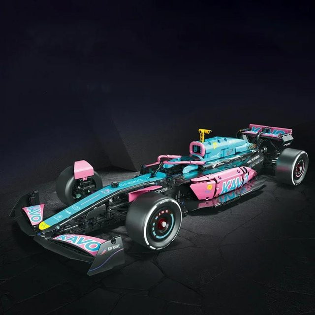 TOYLINX Rennwagen-Bauset, 2312 Teile, ab 3 Jahren - Bild 1