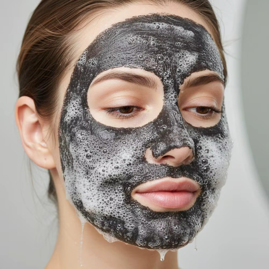 MERCILEN Breath Bubble Mask Bambuskohle-Schwarzmaske für das Gesicht - Bild 3