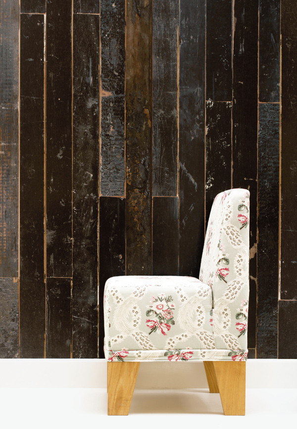 NLXL Tapete Scrapwood 05 PHE-05 Design in Schwarz und Multicolour aus Vlies - Bild 1