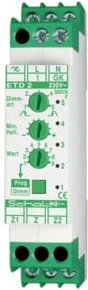 Schalk Universal-Tastdimmer REB mit Einzeltaster für LED und ESL in Weiß - Bild 1