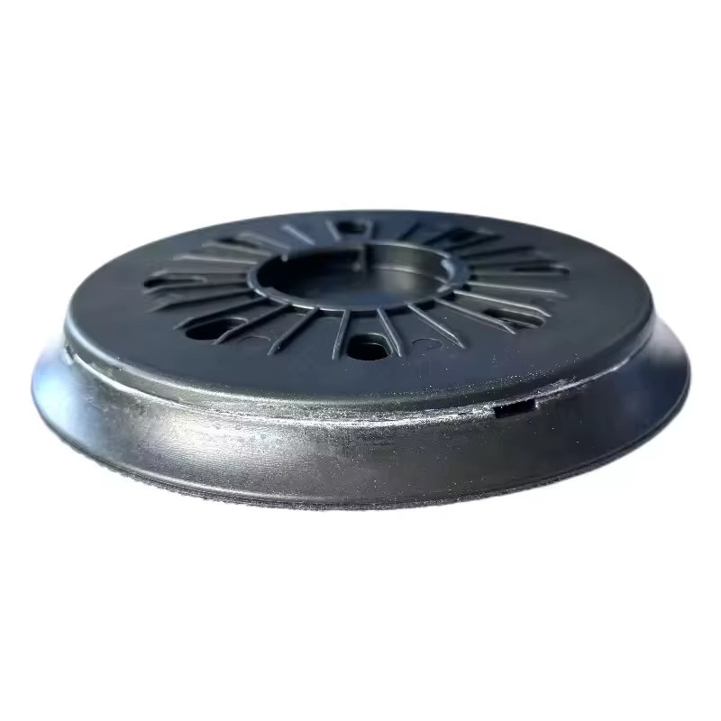 Schleifpad Trägerplatte für Dual Action Polierer, 150 mm Durchmesser, 33 Löcher, Schwarz - Bild 3