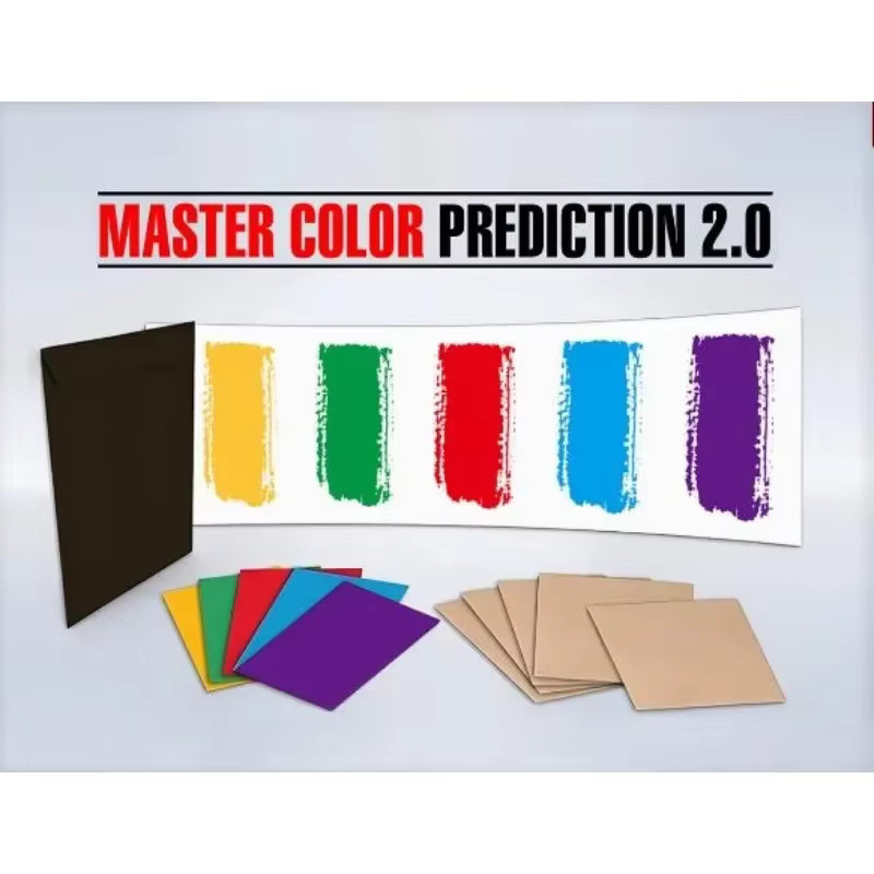 Max Vellucci Master Color Prediction 2.0, Zaubertricks, Illusion Gimmick, Mentalismus, Bizarre, Psychokinesis, Magia Requisiten - Bild 5