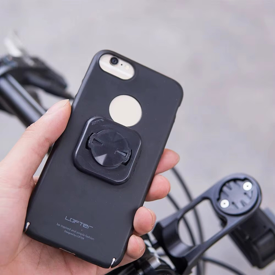 Ztto Universal Adapter für Fahrradcomputer und Smartphone-Halterung mit verlängerter Montage, Schwarz - Bild 2