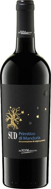 San Marzano Sud Primitivo Rotwein, Apulien, 2023, halbtrocken, 0,75 l - Bild 1
