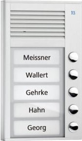 TCS Türsprechstelle Audio-Intercom PAK05-EN in Silber und Weiß - Bild 1