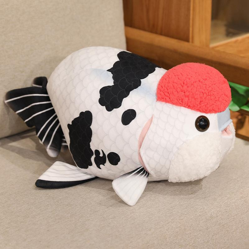 Yiran Furniture Koi Fisch Kissen Plüschtier 50cm - Bild 2