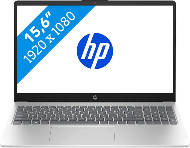 HP 15-fd1060ng Laptop mit 15,6 Zoll Display, Intel Core Ultra 5, 16GB RAM, 1TB SSD, Windows, Silber - Bild 1