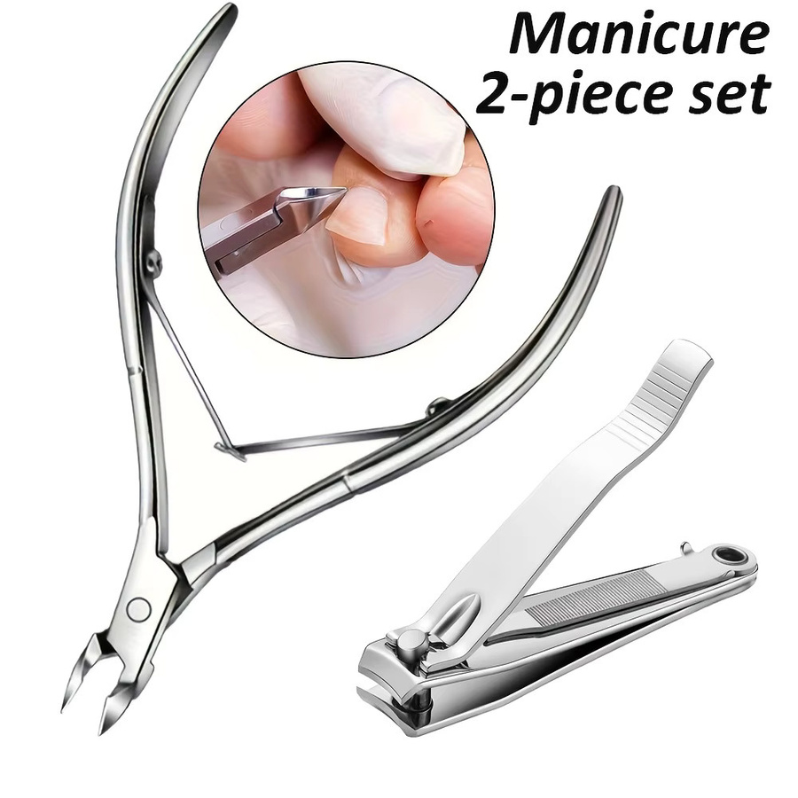 Ouriner Nagelhautschneider aus Edelstahl, Unisex - Bild 1