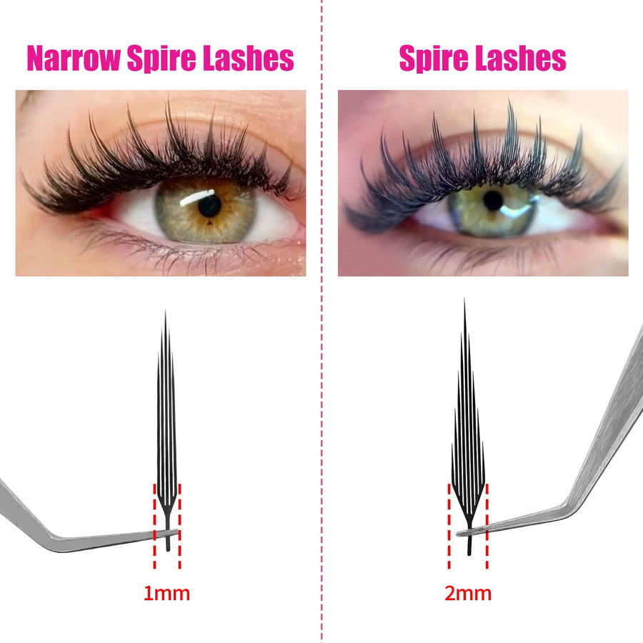 LAKANAKU Demon Spire Wimpernverlängerung, Manga-Stil, Unisex - Bild 2
